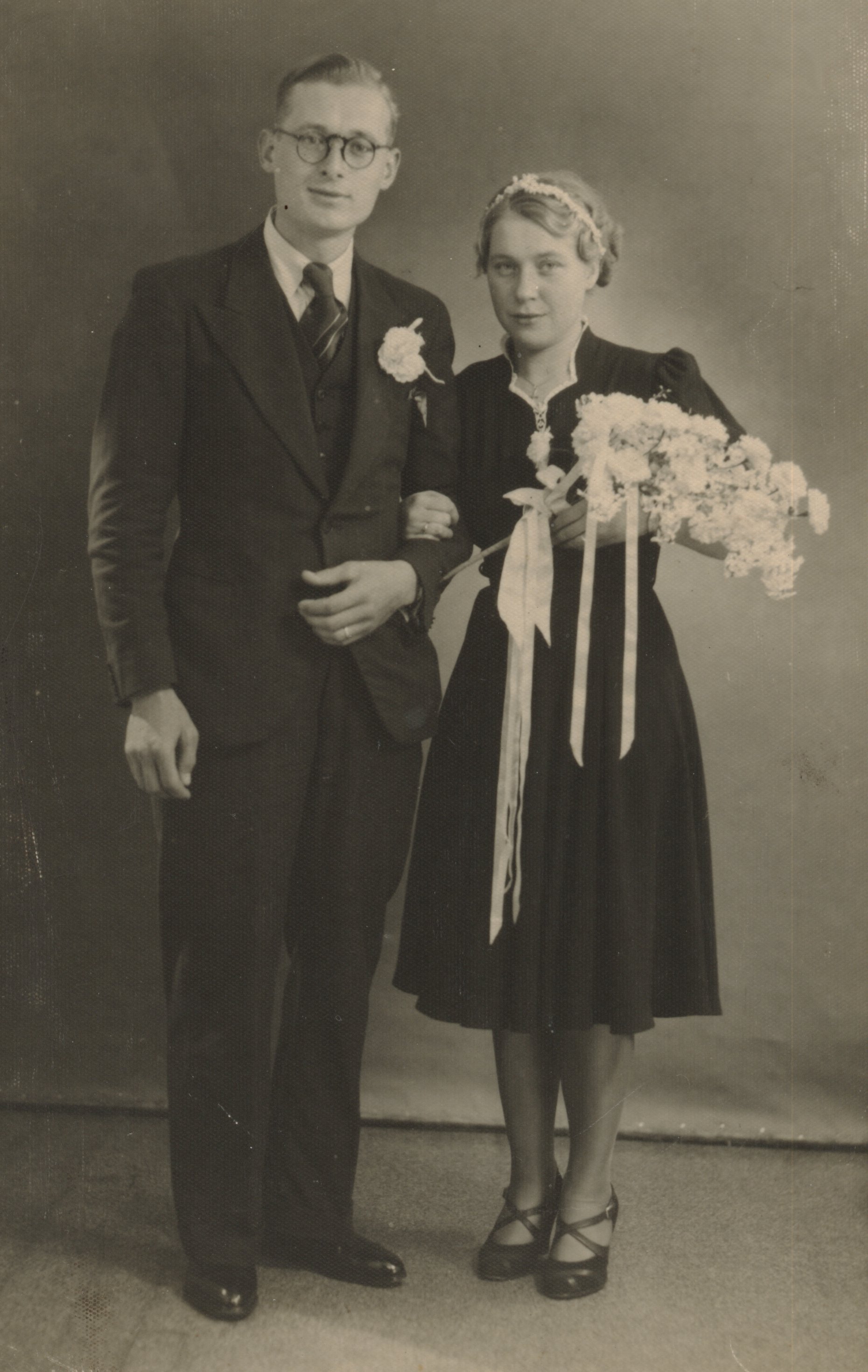 Kegge+Timmers - 1939 Johannes and Clasina Kegge Wedding